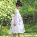 girls princess hollow back long maxi dress